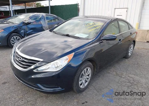 2011 Hyundai Sonata Gls from USA, damaged, VIN 5NPEB4AC7BH215915